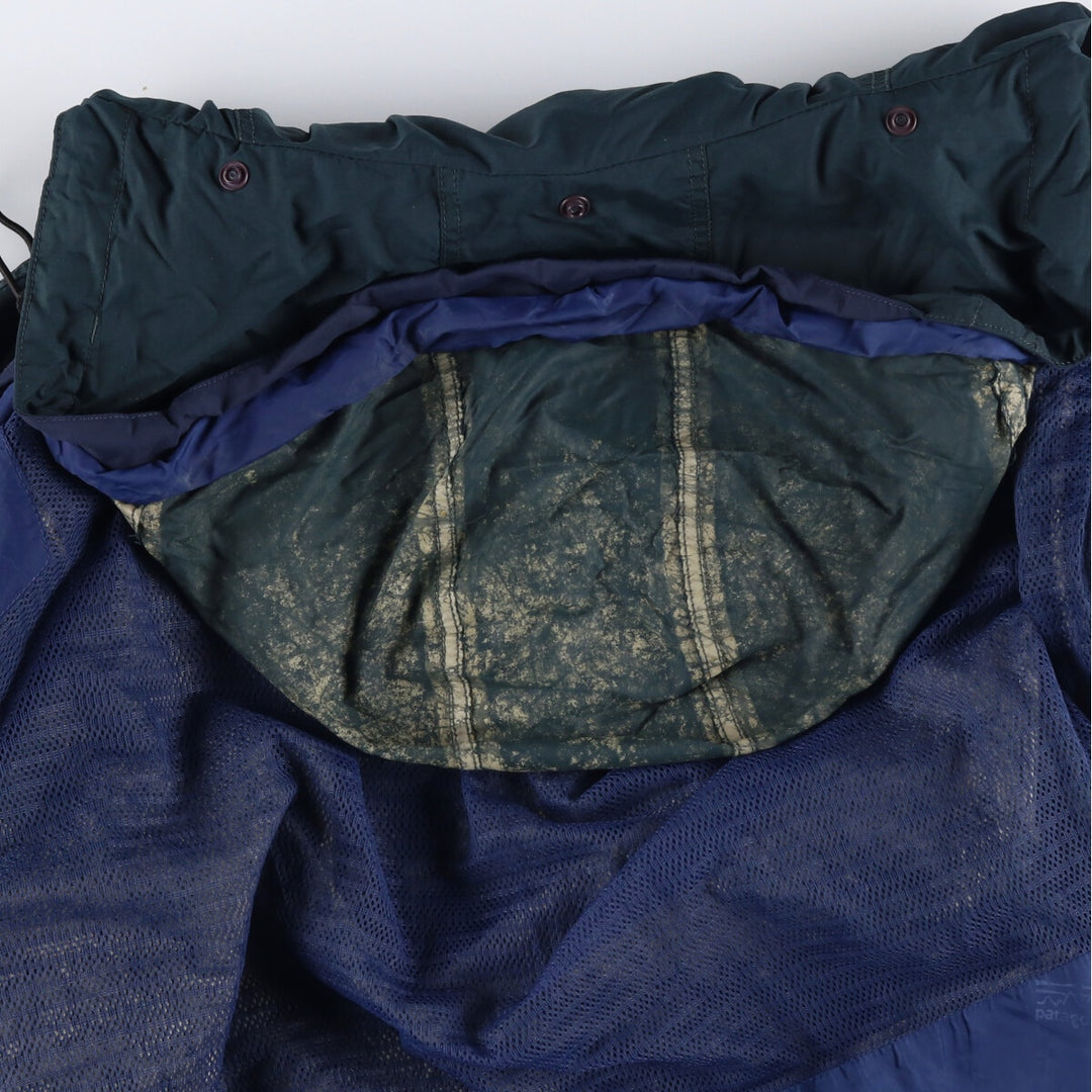 2000'S Patagonia Torrent Shell Jacket 83812S7 Mountain Jacket, Men's Size L Nylon Green type dark green Vintage Second Hand