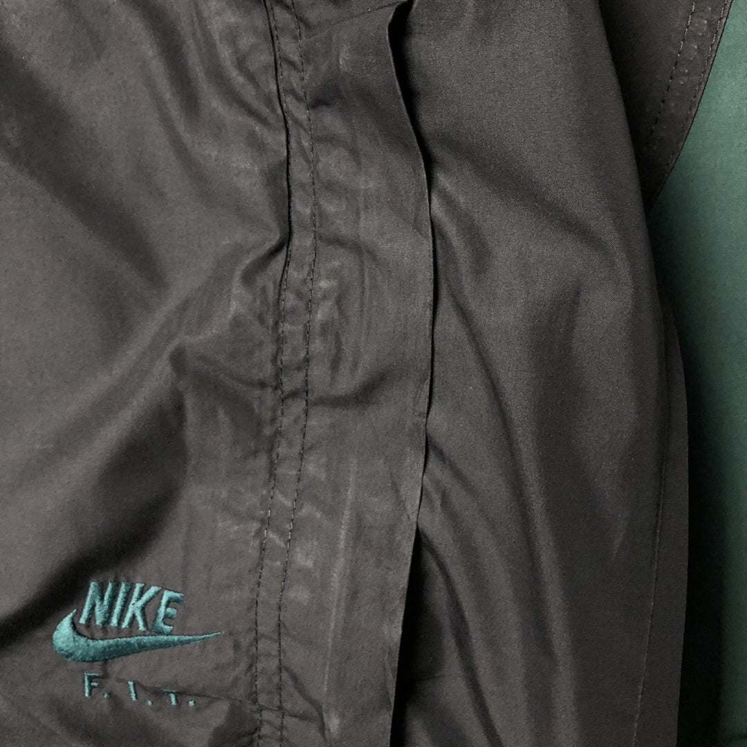 Nike ACG Anorak Parka, Men's Size L polyester black type Vintage Second Hand