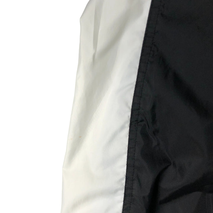 90'S Nike V-neck nylon pullover, men's XL size, vintage Nylon black type Vintage Second Hand