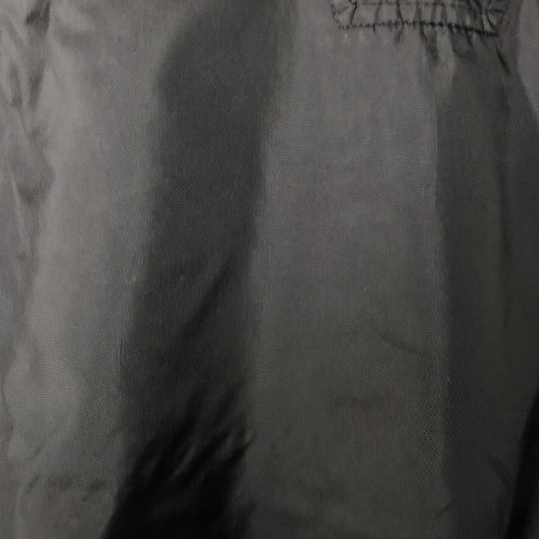 90'S Nike V-neck nylon pullover, men's size M, vintage Nylon black type Vintage Second Hand