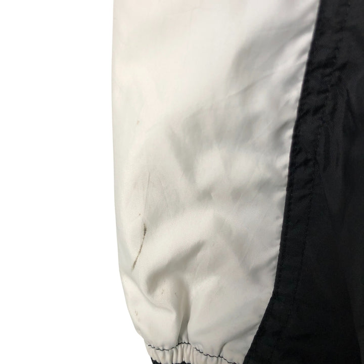 90'S Nike V-neck nylon pullover, men's size M, vintage Nylon black type Vintage Second Hand