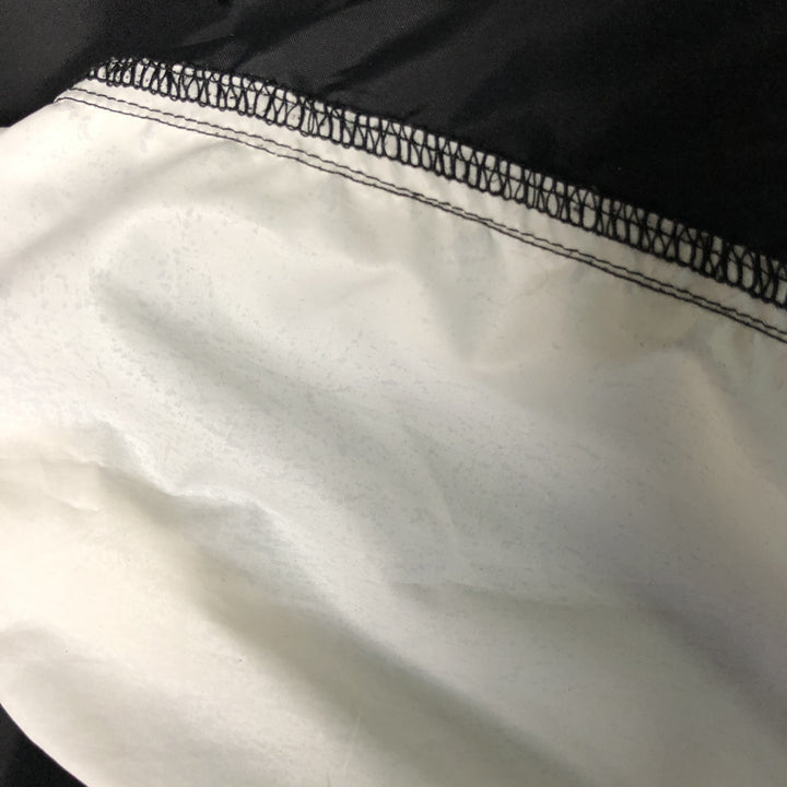 90'S Nike V-neck nylon pullover, men's size M, vintage Nylon black type Vintage Second Hand