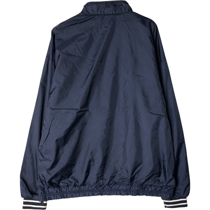 2000s~ Reebok Reversible Nylon Pullover, Men's Size Medium Nylon navy blue type Vintage Second Hand