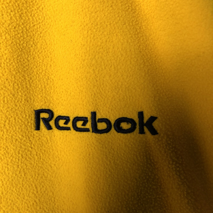 2000s~ Reebok Reversible Nylon Pullover, Men's Size Medium Nylon navy blue type Vintage Second Hand
