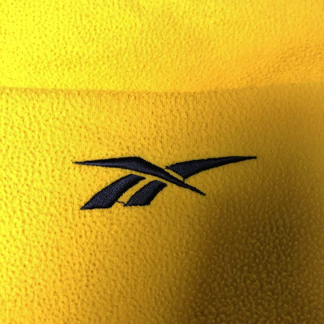 2000s~ Reebok Reversible Nylon Pullover, Men's Size Medium Nylon navy blue type Vintage Second Hand