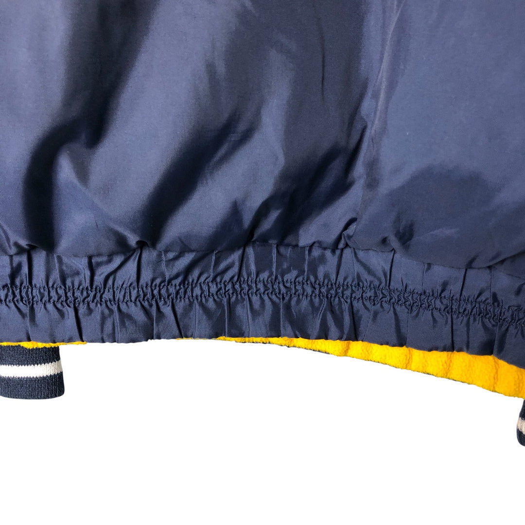 2000s~ Reebok Reversible Nylon Pullover, Men's Size Medium Nylon navy blue type Vintage Second Hand