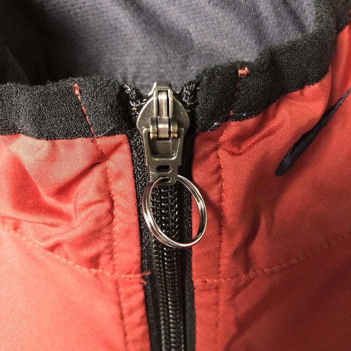 2000'S Nike Half-Zip Warm-Up Pullover, Men's Size L polyester red type reddish brown Vintage Second Hand