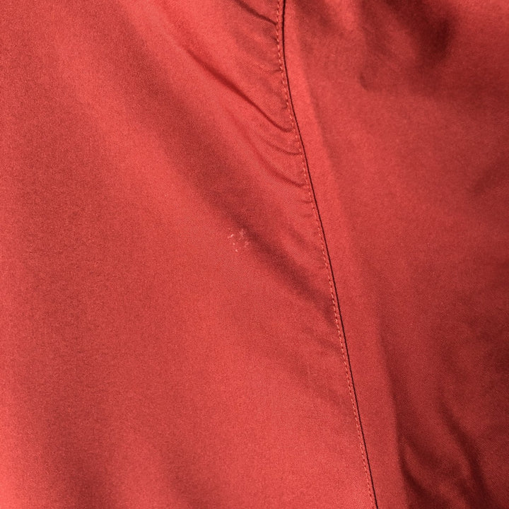 2000'S Nike Half-Zip Warm-Up Pullover, Men's Size L polyester red type reddish brown Vintage Second Hand