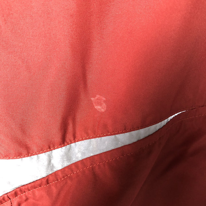 2000'S Nike Half-Zip Warm-Up Pullover, Men's Size L polyester red type reddish brown Vintage Second Hand