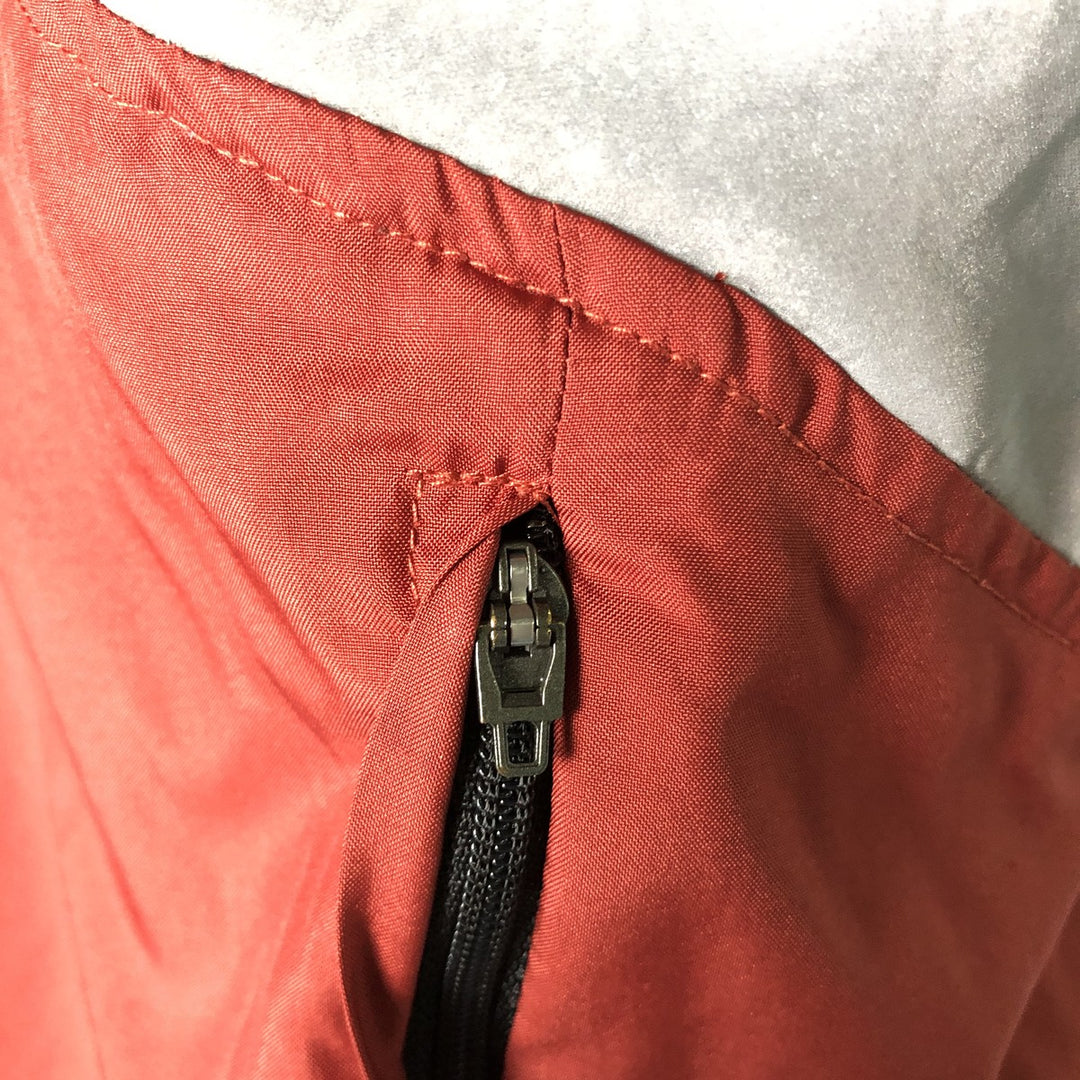 2000'S Nike Half-Zip Warm-Up Pullover, Men's Size L polyester red type reddish brown Vintage Second Hand