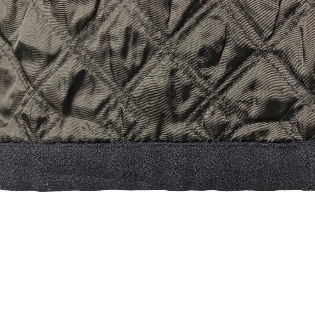 90'S GAP Vintage Padded Wool Sports Jacket, Men's Size L Recycled wool navy blue type Vintage Second Hand