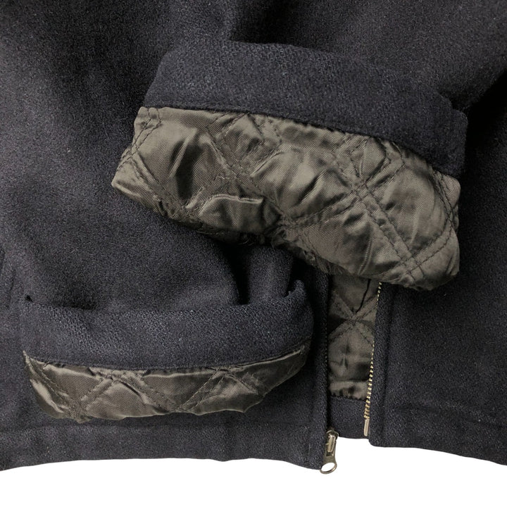 90'S GAP Vintage Padded Wool Sports Jacket, Men's Size L Recycled wool navy blue type Vintage Second Hand