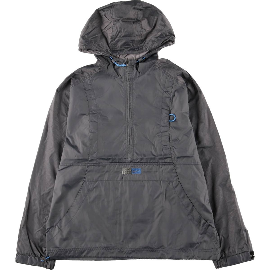 00'S Nike Anorak Parka Men's Size S Nylon gray type Vintage Second Hand