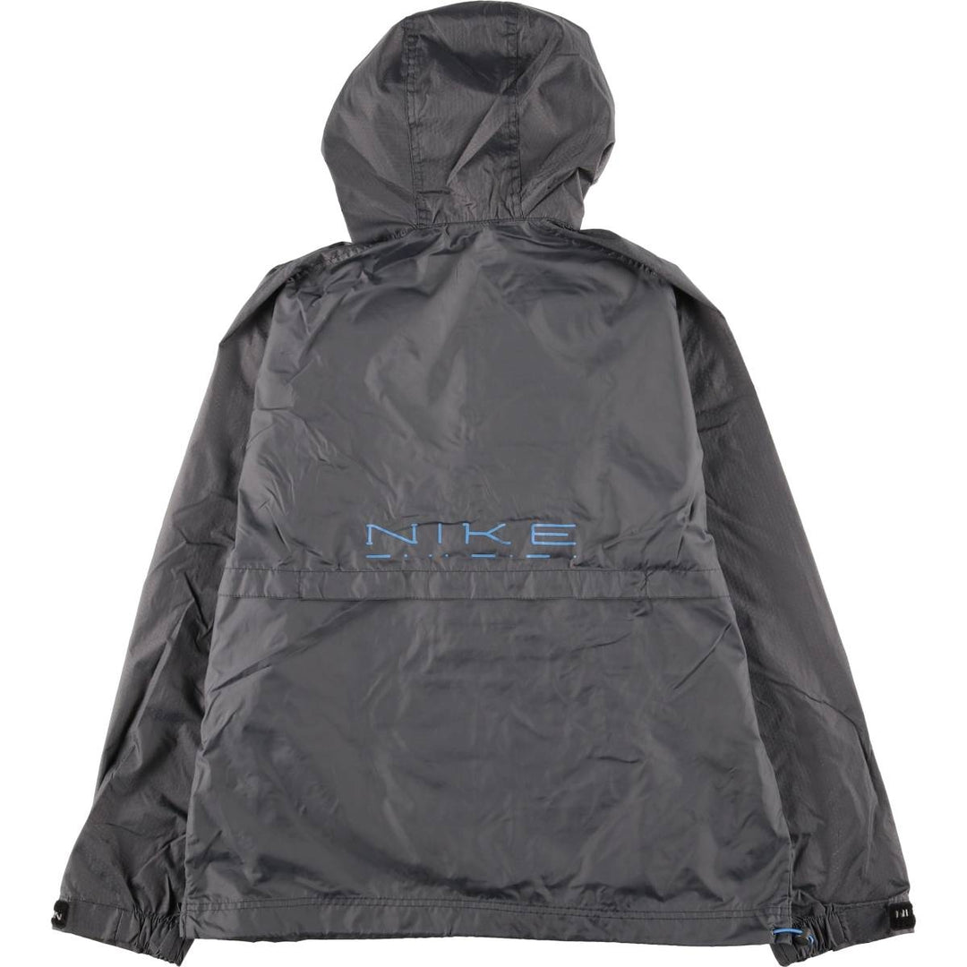 00'S Nike Anorak Parka Men's Size S Nylon gray type Vintage Second Hand