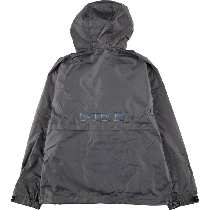 00'S Nike Anorak Parka Men's Size S Nylon gray type Vintage Second Hand