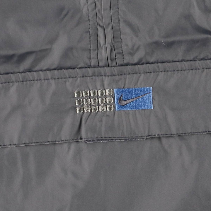 00'S Nike Anorak Parka Men's Size S Nylon gray type Vintage Second Hand
