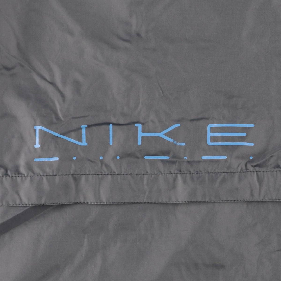 00'S Nike Anorak Parka Men's Size S Nylon gray type Vintage Second Hand