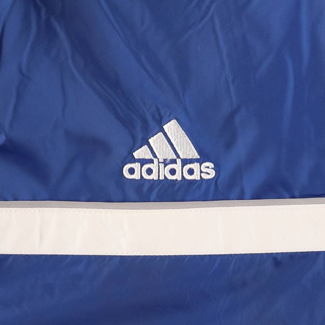 2000'S Adidas Anorak Jacket, Men's Size M Nylon blue type Vintage Second Hand