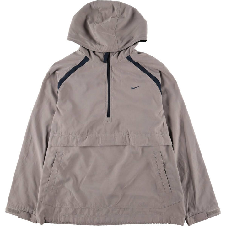 00'S Nike Anorak Parka Men's Size L polyester gray type Vintage Second Hand