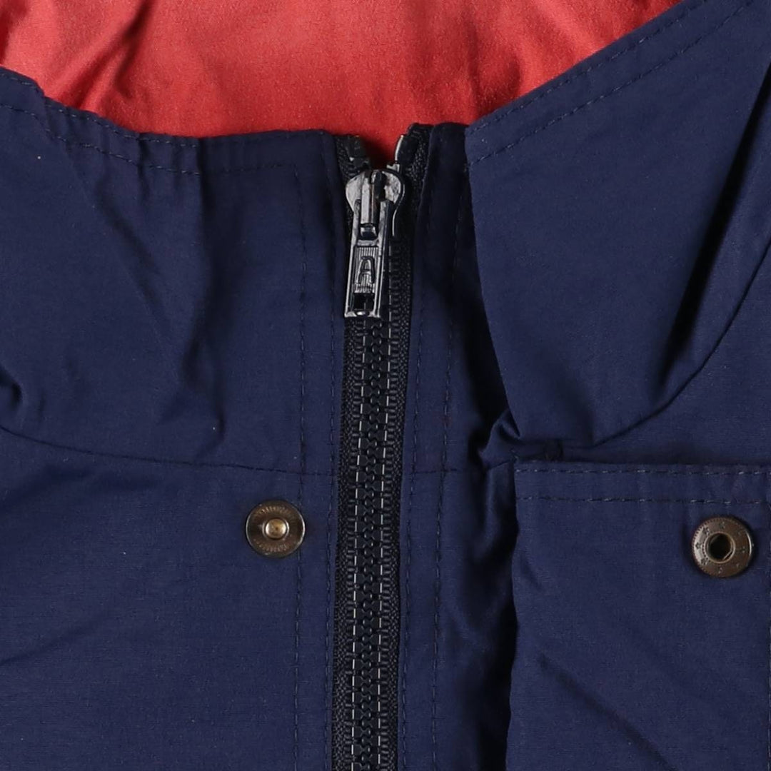 90'S Reebok nylon jacket, men's XL size, vintage polyamide navy blue type Vintage Second Hand