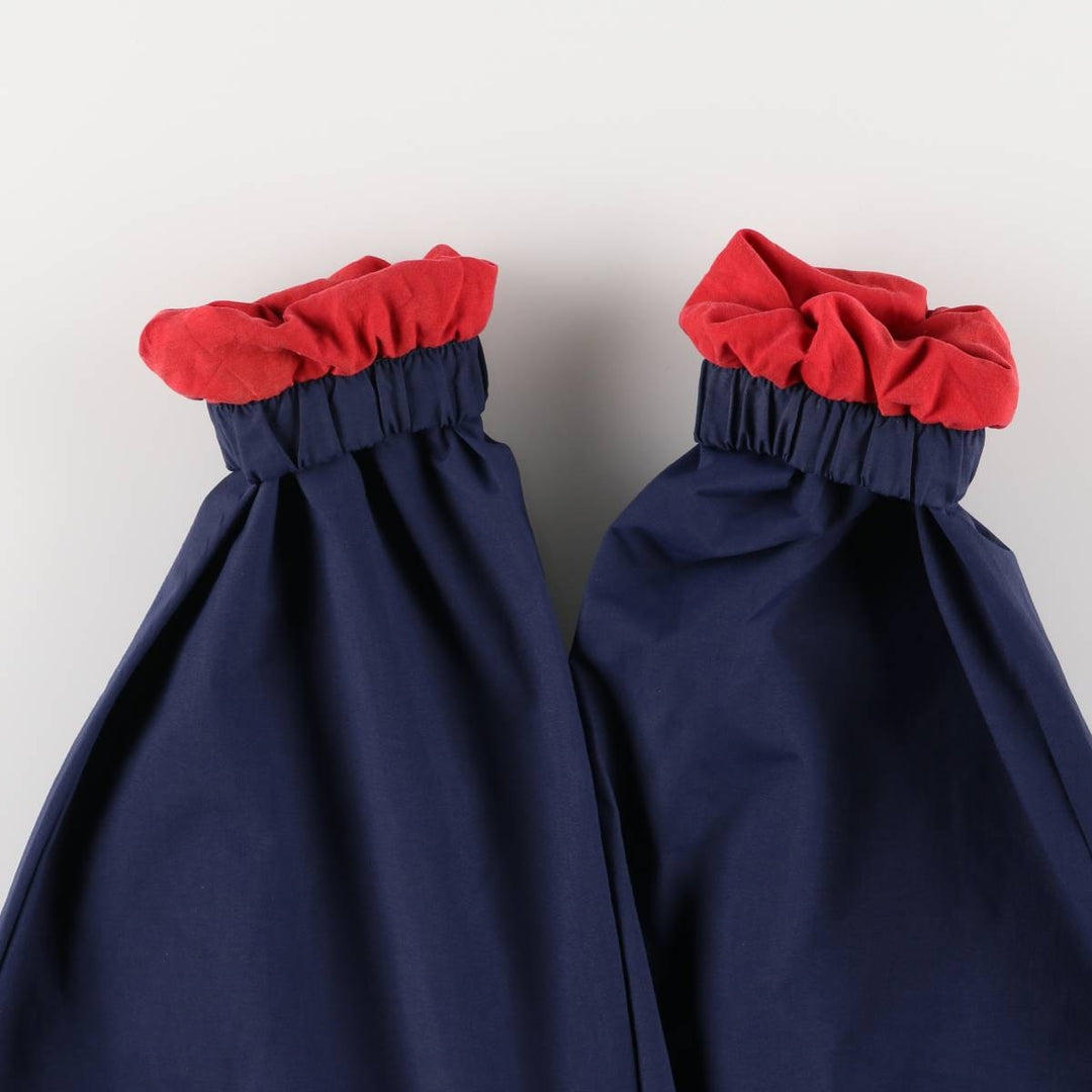 90'S Reebok nylon jacket, men's XL size, vintage polyamide navy blue type Vintage Second Hand