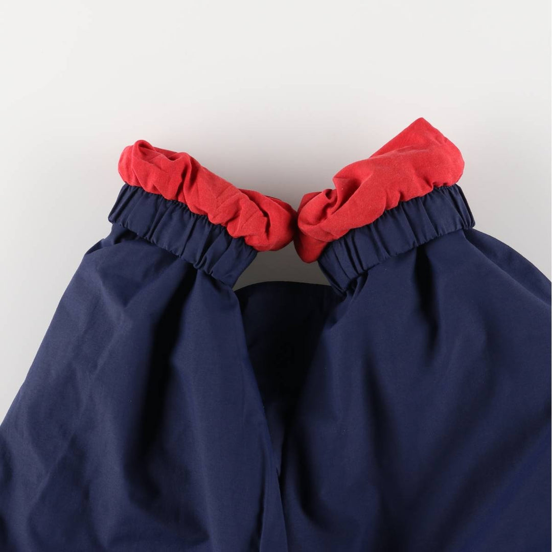 90'S Reebok nylon jacket, men's XL size, vintage polyamide navy blue type Vintage Second Hand