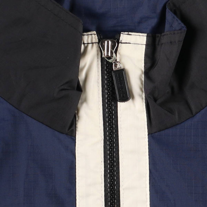 90'S Umbro Nylon Jacket, Men's Size Medium, Vintage Nylon navy blue type Vintage Second Hand