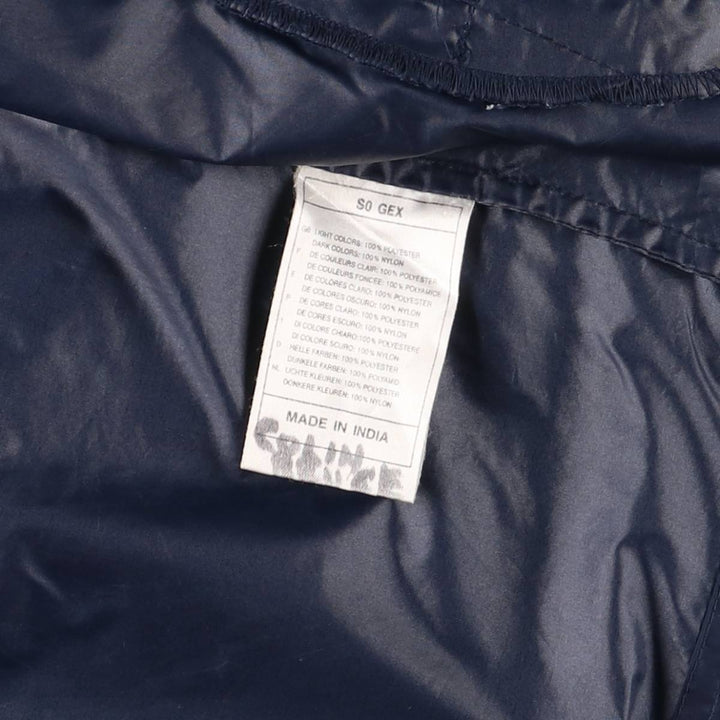 90'S Nike NIKE Nylon Jacket Men's M Size Vintage Nylon Navy blue Vintage Second Hand