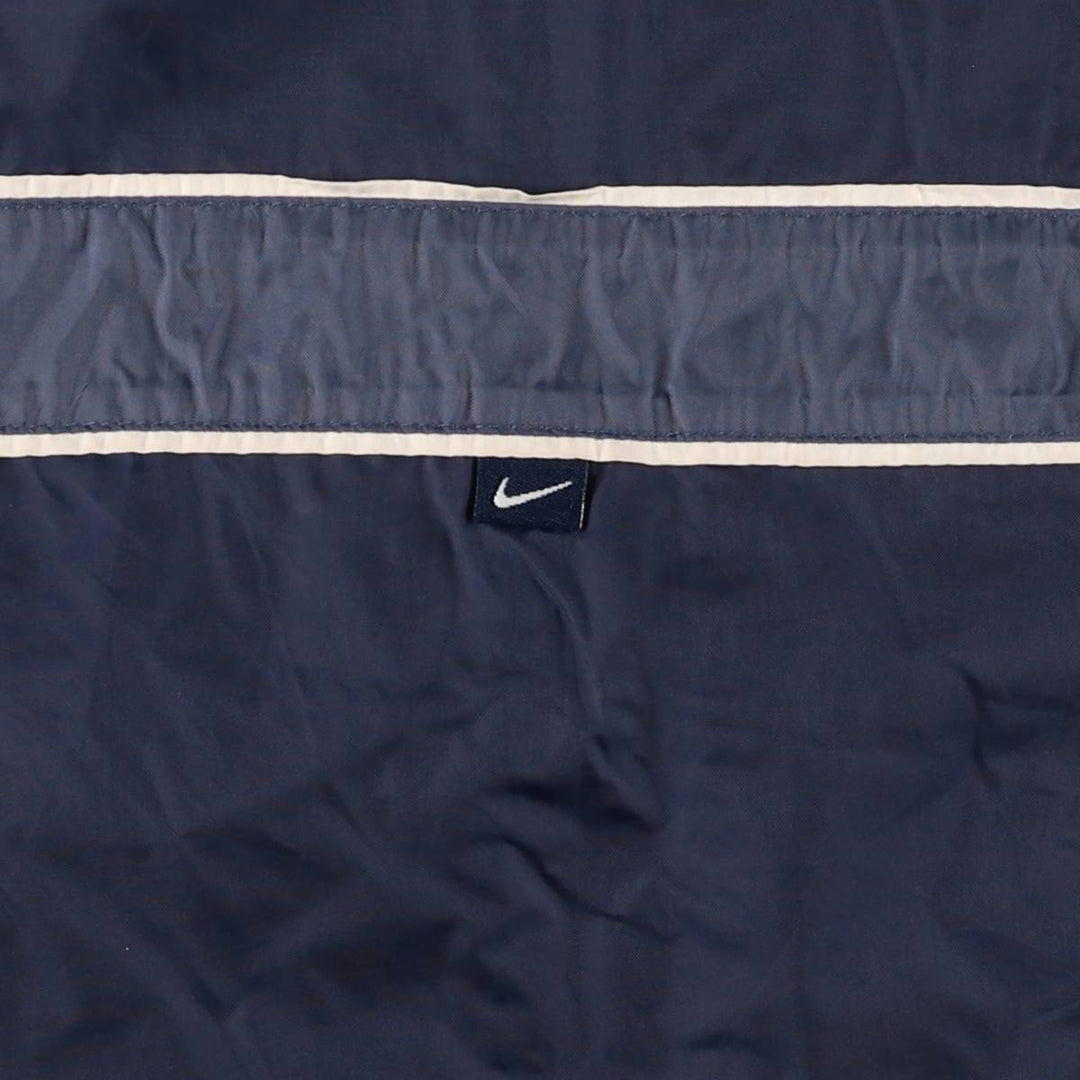 90'S Nike NIKE Nylon Jacket Men's M Size Vintage Nylon Navy blue Vintage Second Hand