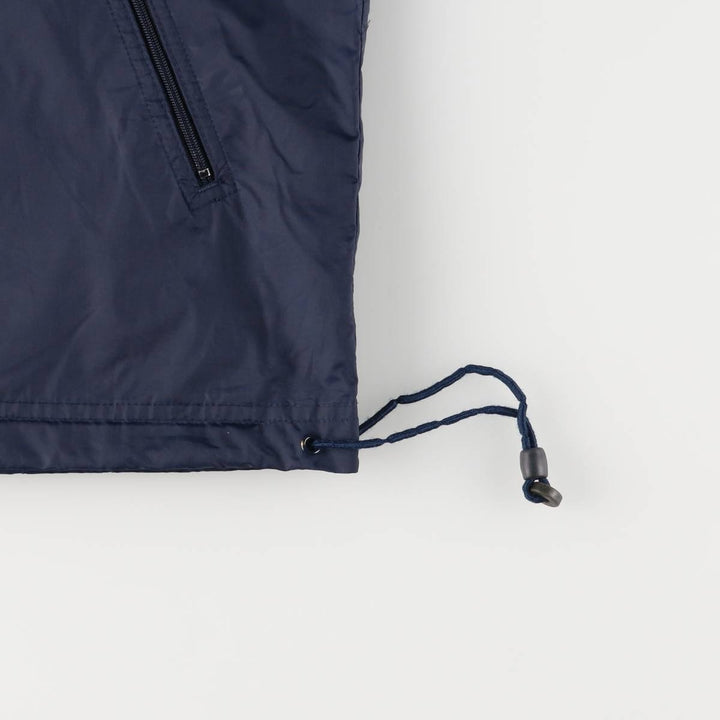 90'S Nike NIKE Nylon Jacket Men's M Size Vintage Nylon Navy blue Vintage Second Hand