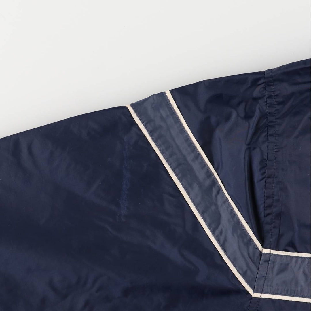 90'S Nike NIKE Nylon Jacket Men's M Size Vintage Nylon Navy blue Vintage Second Hand
