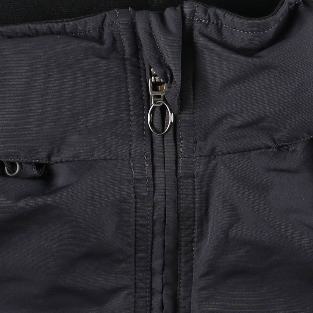 00'S adidas windbreaker, men's size L polyester Charcoal Vintage Second Hand