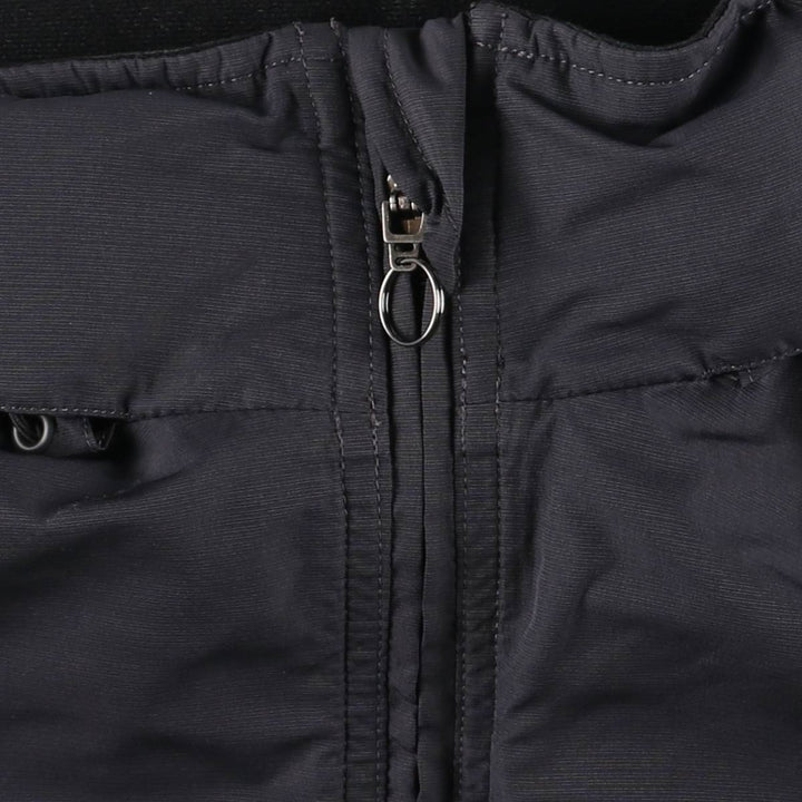 00'S adidas windbreaker, men's size L polyester Charcoal Vintage Second Hand