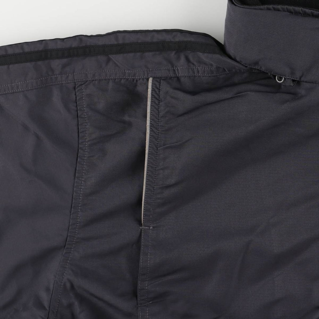 00'S adidas windbreaker, men's size L polyester Charcoal Vintage Second Hand