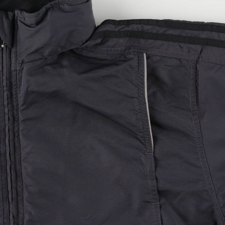 00'S adidas windbreaker, men's size L polyester Charcoal Vintage Second Hand
