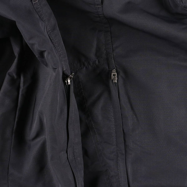 00'S adidas windbreaker, men's size L polyester Charcoal Vintage Second Hand