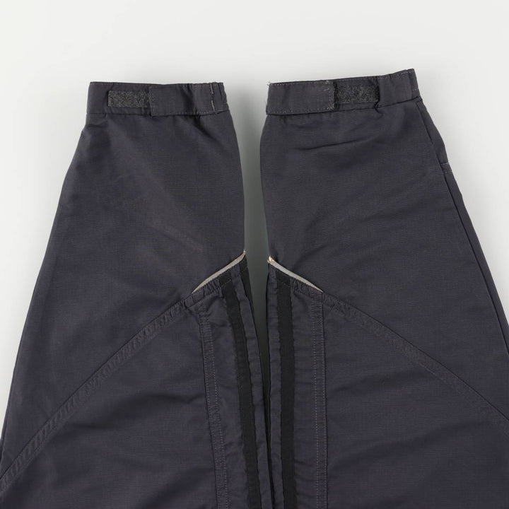 00'S adidas windbreaker, men's size L polyester Charcoal Vintage Second Hand