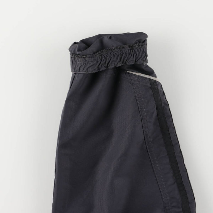 00'S adidas windbreaker, men's size L polyester Charcoal Vintage Second Hand