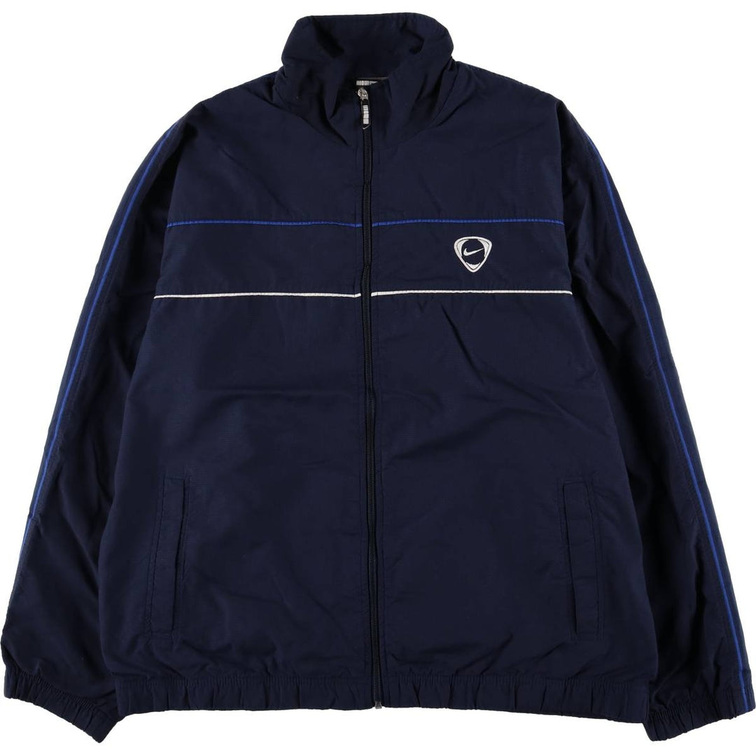 00'S Nike Windbreaker Men's XL polyester navy blue type Vintage Second Hand