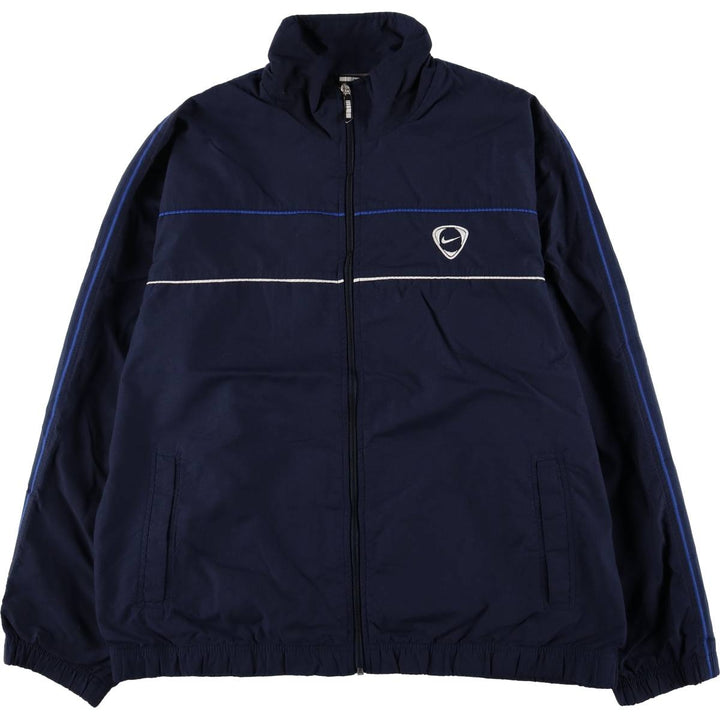 00'S Nike Windbreaker Men's XL polyester navy blue type Vintage Second Hand