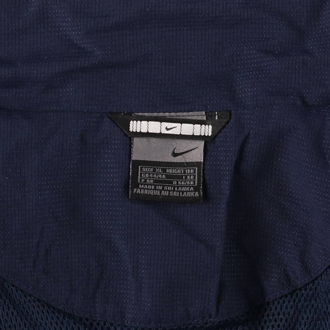 00'S Nike Windbreaker Men's XL polyester navy blue type Vintage Second Hand