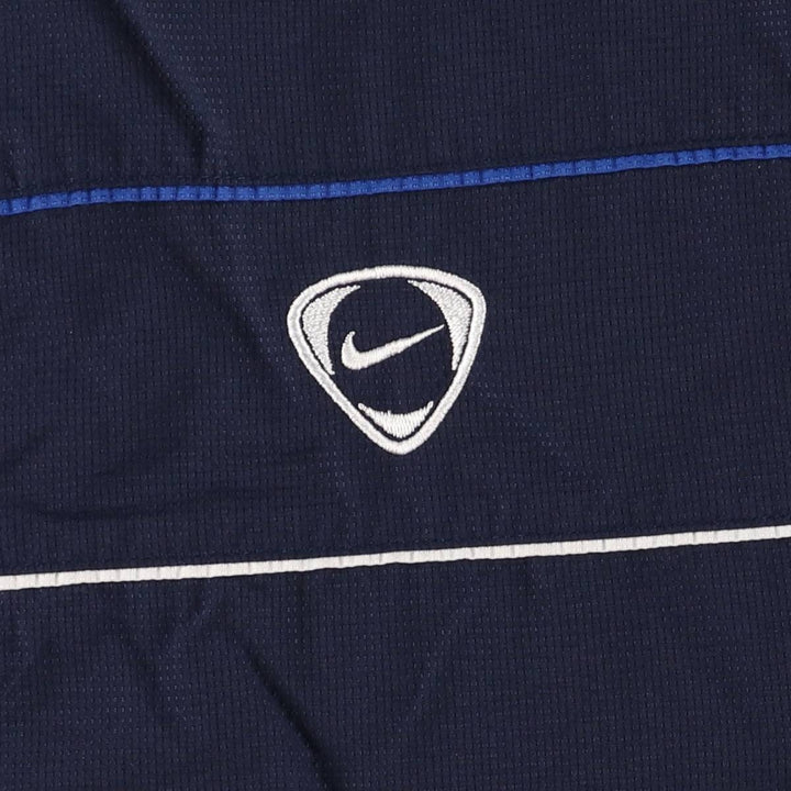 00'S Nike Windbreaker Men's XL polyester navy blue type Vintage Second Hand