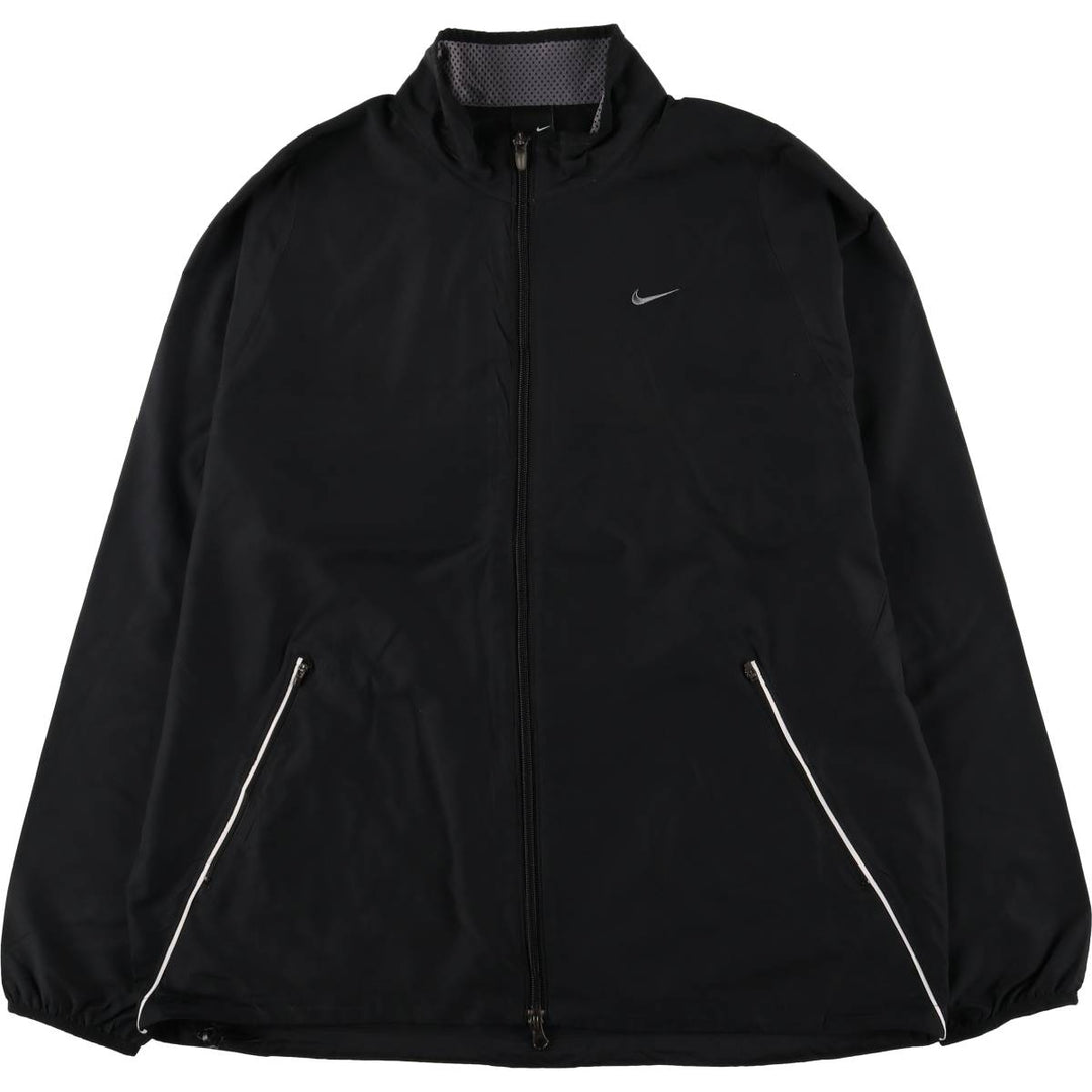 00'S Nike Nylon Jacket Men's XL unclear black type Vintage Second Hand
