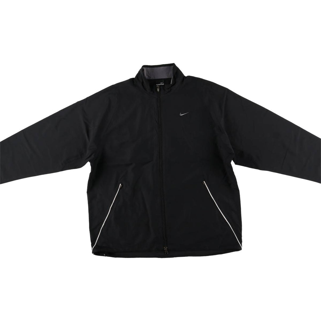 00'S Nike Nylon Jacket Men's XL unclear black type Vintage Second Hand