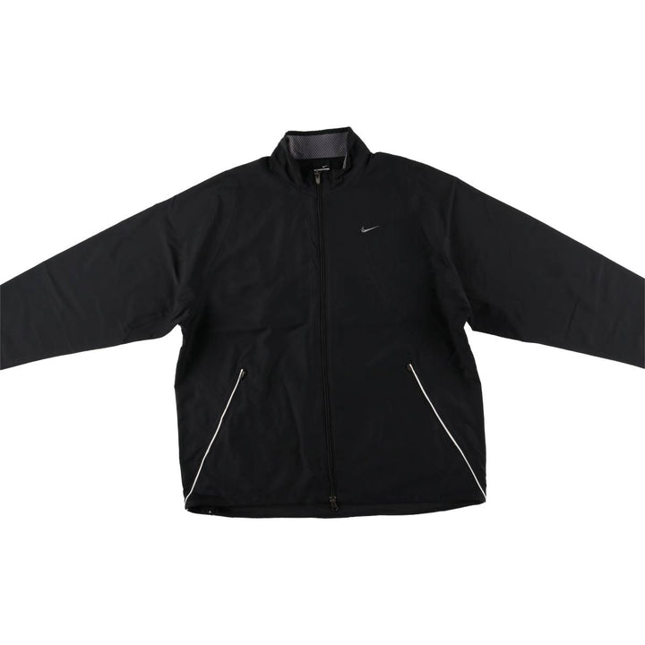 00'S Nike Nylon Jacket Men's XL unclear black type Vintage Second Hand