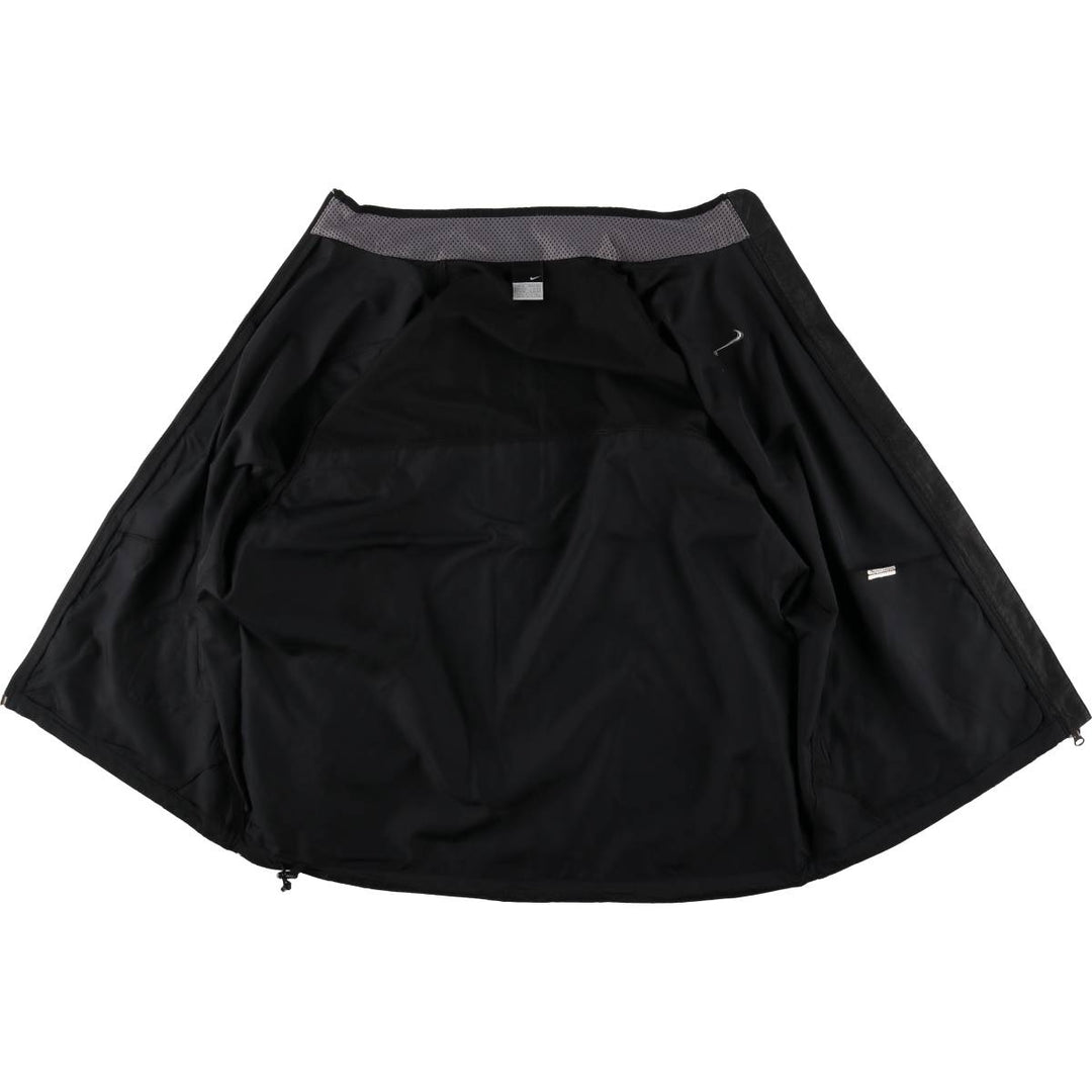 00'S Nike Nylon Jacket Men's XL unclear black type Vintage Second Hand