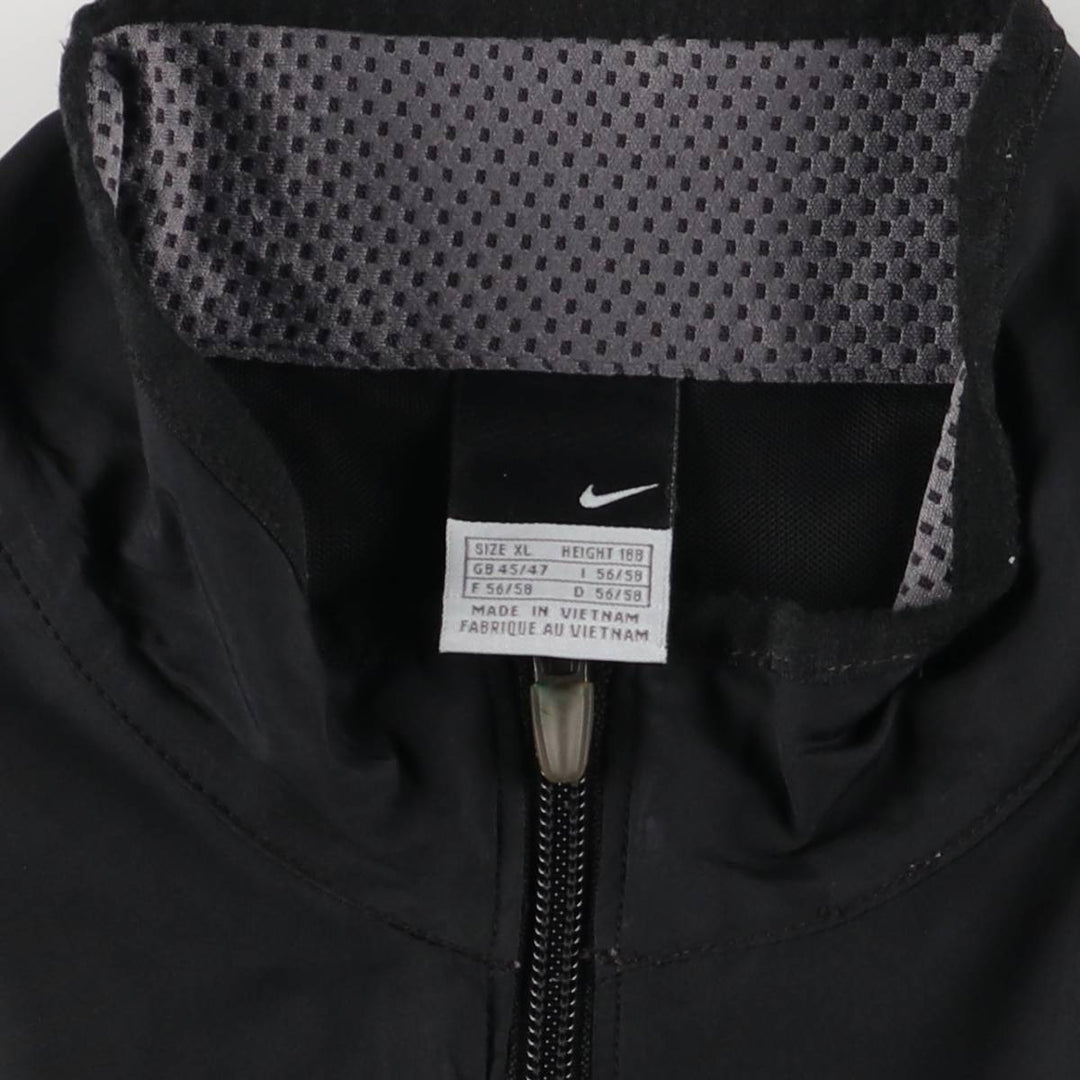 00'S Nike Nylon Jacket Men's XL unclear black type Vintage Second Hand