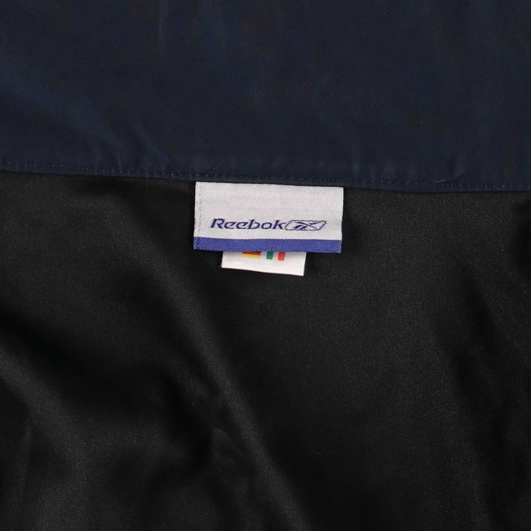 00'S Reebok Windbreaker Men's XL polyester navy blue type Vintage Second Hand