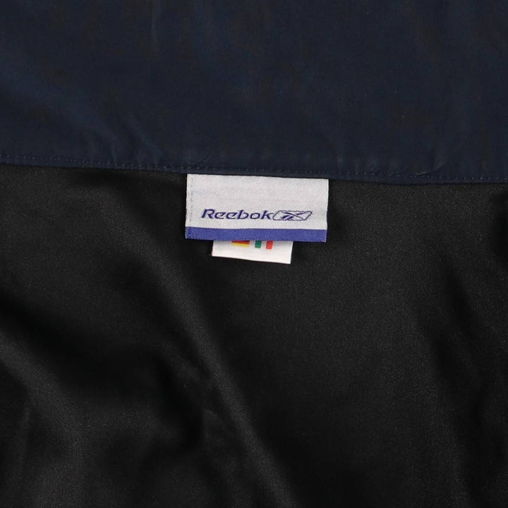 00'S Reebok Windbreaker Men's XL polyester navy blue type Vintage Second Hand