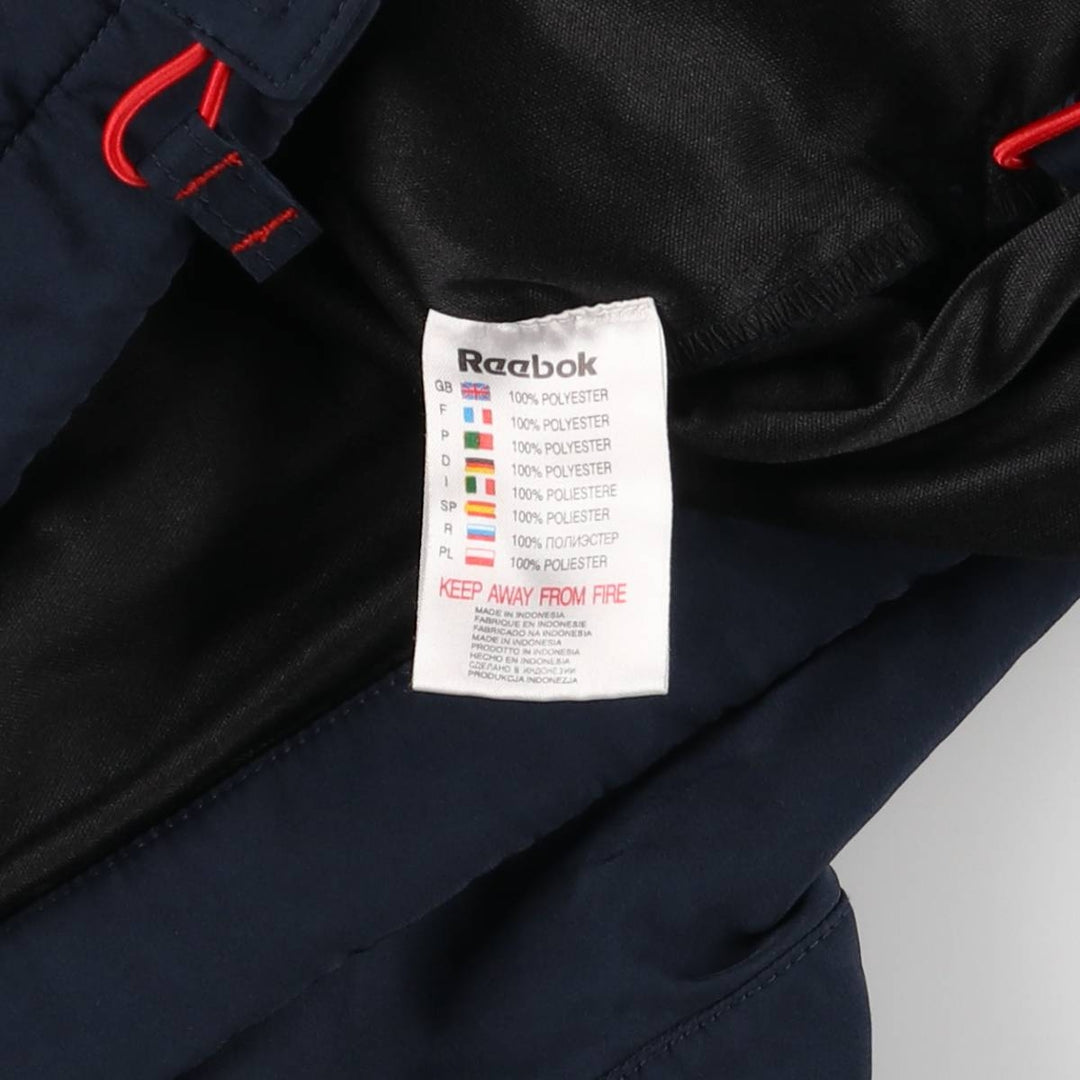 00'S Reebok Windbreaker Men's XL polyester navy blue type Vintage Second Hand